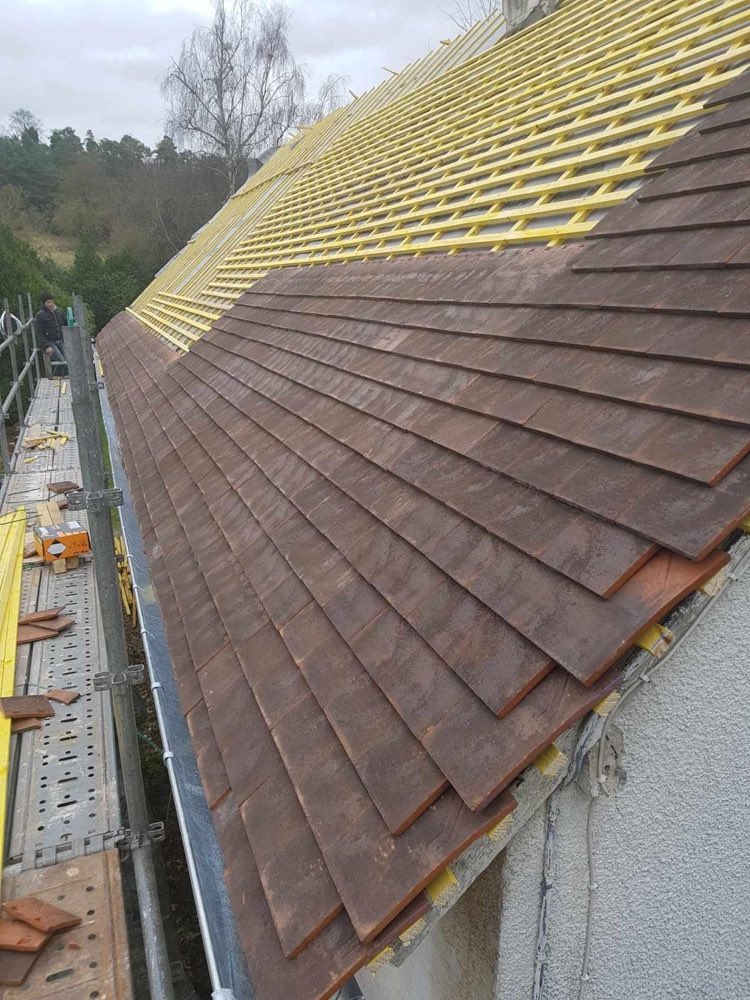 Couverture en tuiles plates — Val-de-Marne (94)